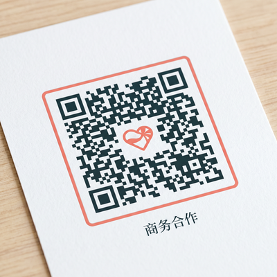 捷克街头 商务合作二维码